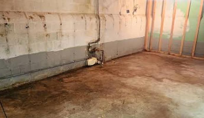 Basement damage due to plumbing leak Basement damage due to plumbing leak
