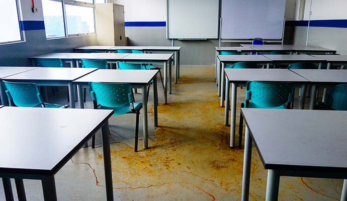 Restoration for School or College Damage in Norwalk and New Haven