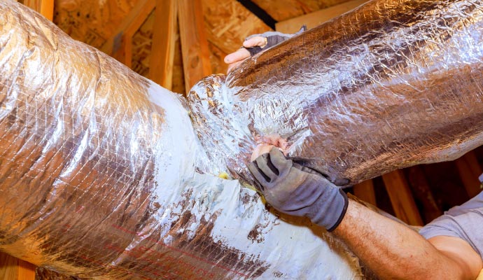 Professional duct sealing service