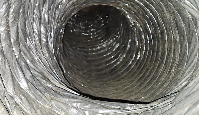 Clean duct pipe
