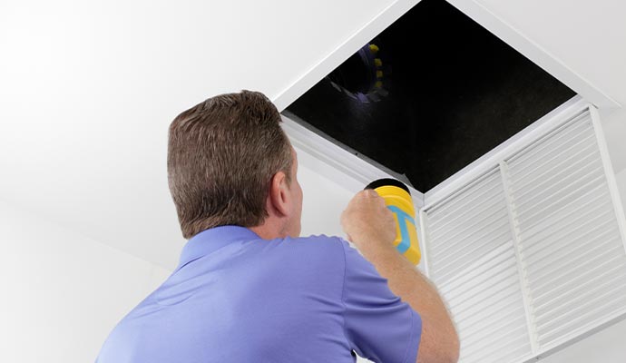 Professional duct inspection service