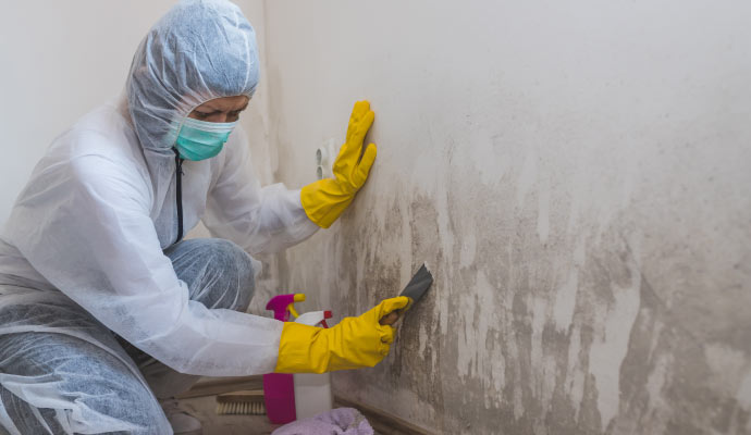 Mold remediation service