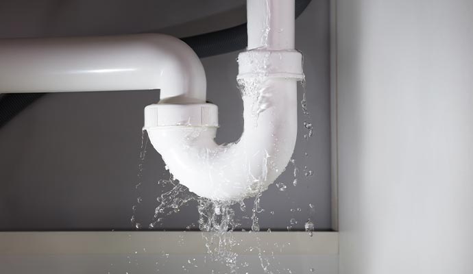 Improper pipe fittings